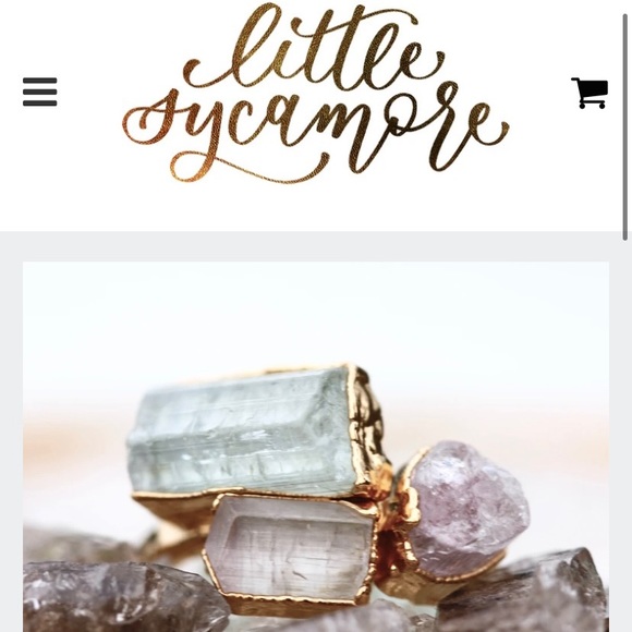 Little Sycamore 18k Gold Plated Tourmaline Ring - Picture 8 of 13